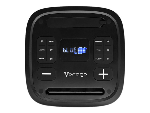 Bafle Vorago KSP-580 Karaoke Speaker, Bluetooth, USB, Ranura Micro SD, 3.5mm
