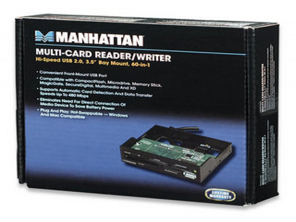 LECTOR TARJETAS INT. 63 EN 1 USB 2.0 NEG