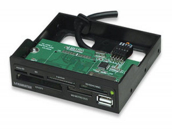 LECTOR TARJETAS INT. 63 EN 1 USB 2.0 NEG
