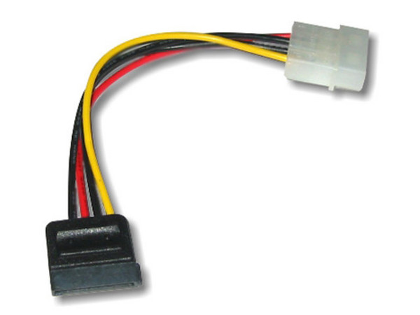 Convertidor/Cable de Poder para Discos Duros Serial ATA (SATA)