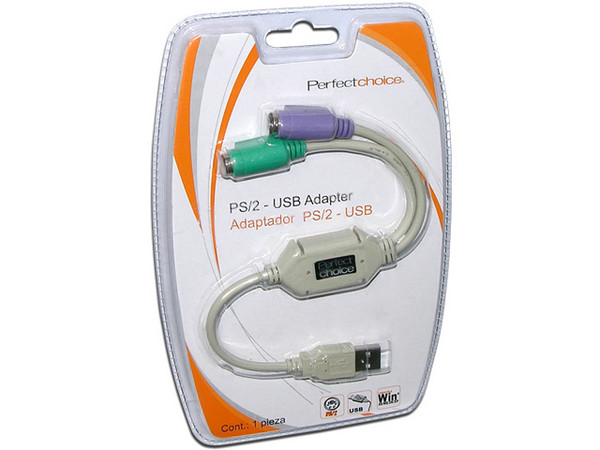 Adaptador de teclado y mouse PS/2 a USB