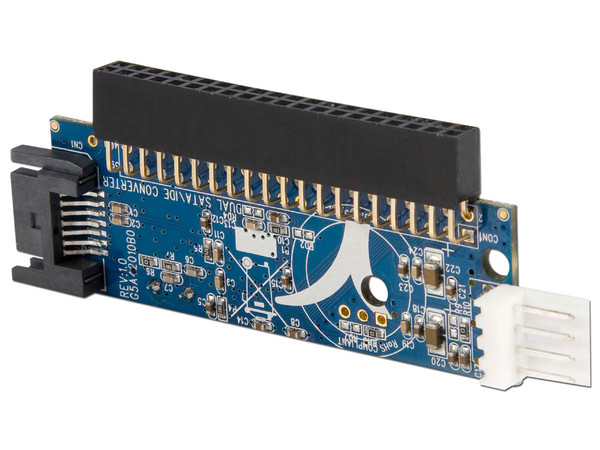 Convertidor Adaptador Bi-Direccional IDE ATA de 40 pines a SATA.