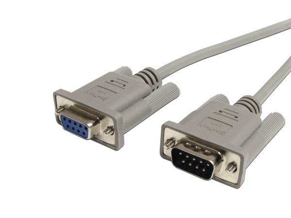 Cable Serial StarTech DB9 M-H, 1.8m.