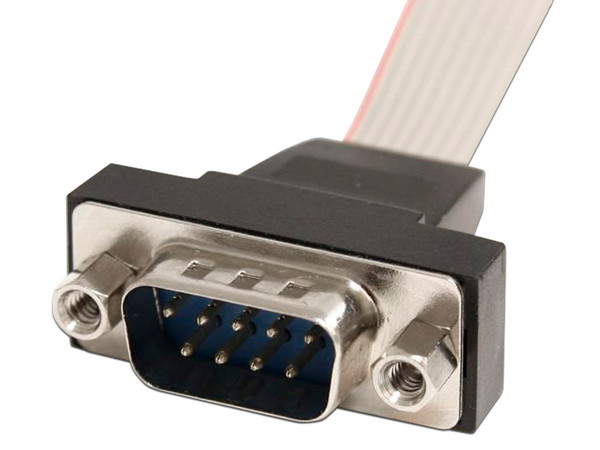 Cabezal Bracket de puerto Serie RS232 Serial con conexión a Placa Base de 0.4m
