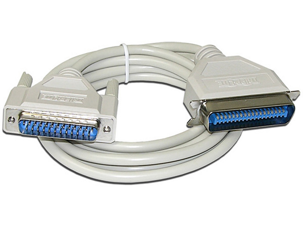 Cable para impresora paralela bidireccional de 1.83Mts