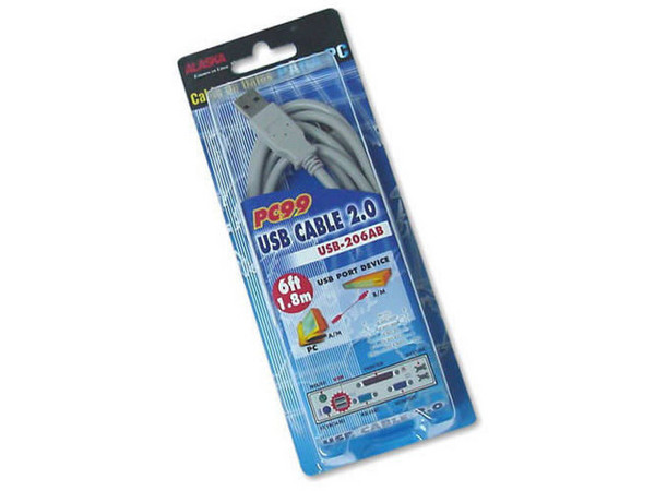 Cable para impresora USB de 1.8M.