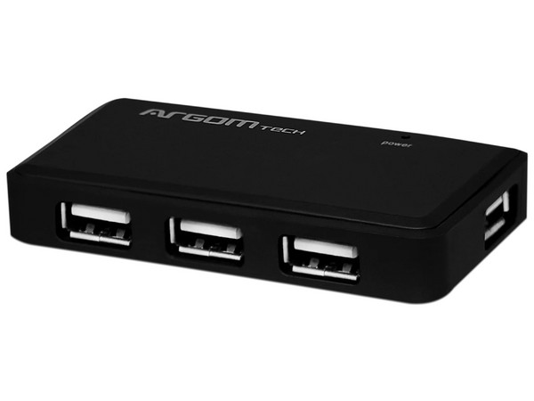 Hub USB 2.0 Argomtech ARG-UB-0088 de 4 Puertos.