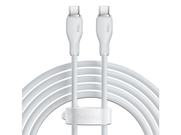 Cable USB Tipo C Baseus P10355702221-B2, Carga Rápida, 100W, 2m. Color Blanco.