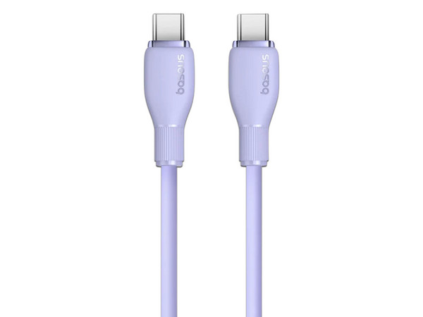Cable USB Tipo C Baseus P10355702511-B3, Carga Rápida, 100W, 1.2m. Color Morado.