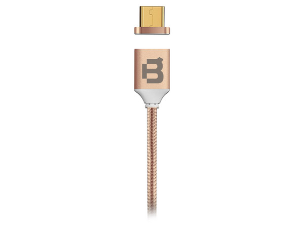 Cable Magnético Blackpcs de USB a Micro USB (M-M), 1 m. Color Cobre.
