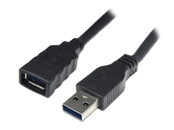 Cable Brobotix de 20m de Extensión USB A Macho a USB A Hembra.