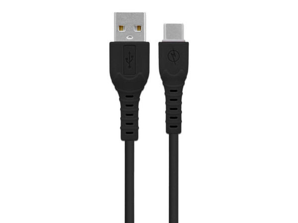 Cable de carga rápida Brobotix, USB a USB-C, 1m, Color Negro.