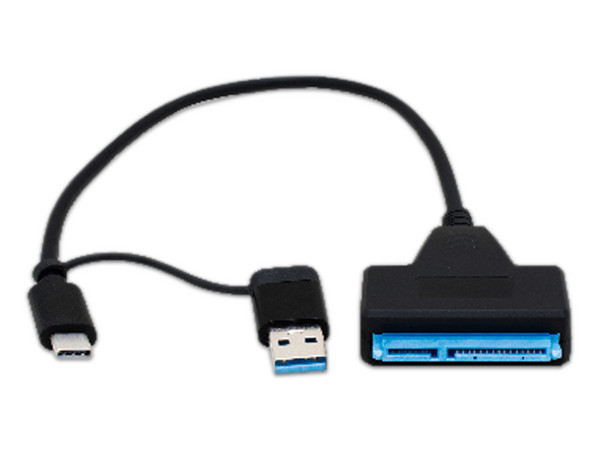 Cable USB BRobotix 6007051 USB Tipo A y USB Tipo C a Sata 2.5