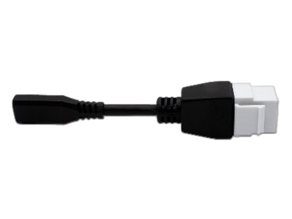 Cable USB BRobotix 6007334, USB Tipo C a USB Tipo C (H-H), 10cm, Color Negro.