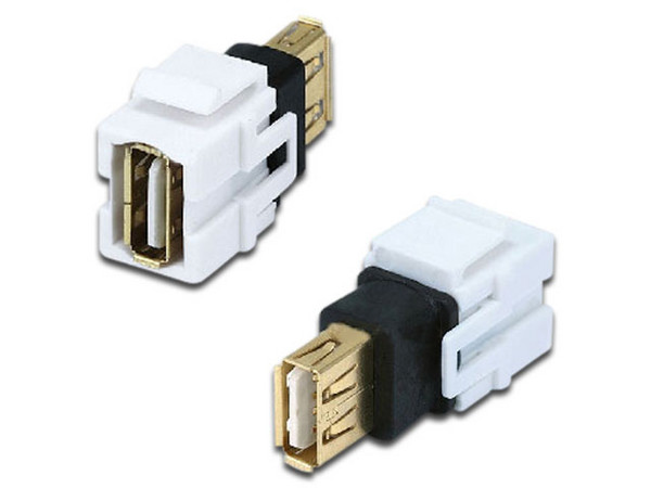 Jack Brobotix USB 2.0 (hembra) a USB 2.0 (hembra).