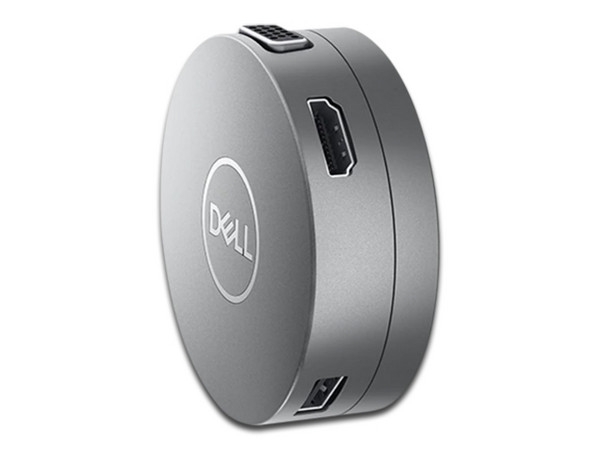 Adaptador móvil USB-C Dell DA310, de 7 interfaces.