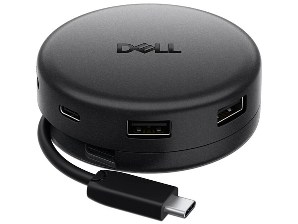 Docking Station Dell 470-BGCW USB Tipo C, 2 x USB Tipo C, 2 x USB Tipo A, HDMI, DisplayPort, Cable de 24.8cm. Color Negro.