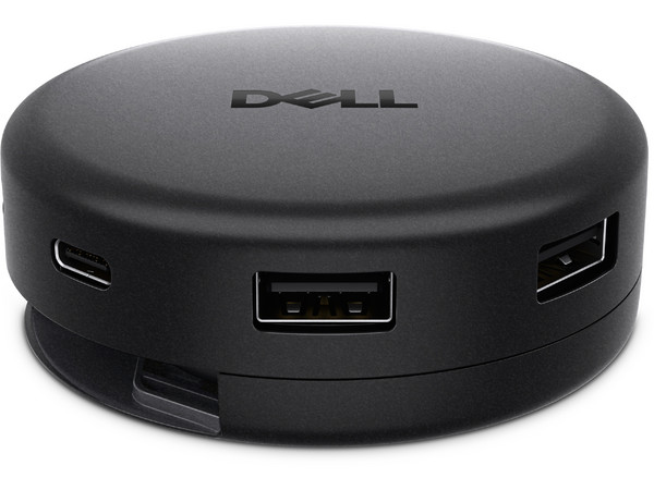 Hub USB Dell Pro DA326 7 en 1, USB Tipo C, USB Tipo A, HDMI, RJ-45. Color Negro.