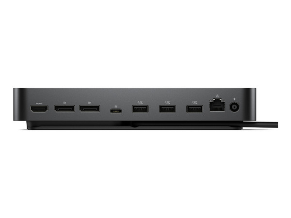 Doking Station DELL WD25Z, USB Tipo C a 4 Puertos USB-A 3.2 Gen 2, 2 Puertos DisplayPort, 1 Puerto USB Tipo C, 1 Puerto USB Tipo C DisplayPort multifunción, 1 Puerto RJ-45. Color Gris.