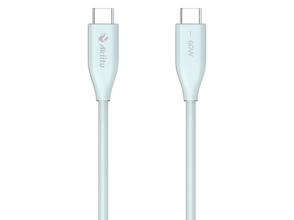 Cable USB EZVIZ AK-PAC6S-B-1.5M, USB Tipo C a USB Tipo C (M-M), 1.5m, Potencia de 60 W. Color Blanco.
