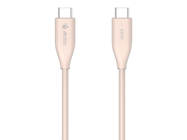 Cable USB 2.0 EZVIZ AK-PAC6S-P-1.5M, USB Tipo C a USB Tipo C (M-M), 1.5m, Potencia de 60 W. Color Blanco.
