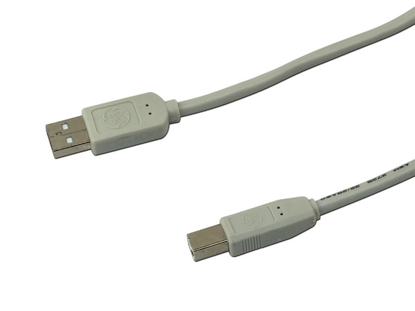Cable General Electric USB 2.0  para Impresora y Scanner. 