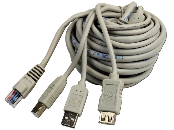 Kit de cables General Electric 9 en 1 USB 2.0 
