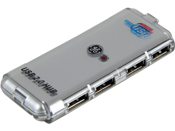 Hub USB General Electric de 4 Puertos (Convierte 1 puerto USB en 4).