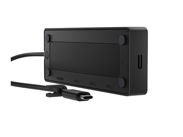 Dockstation HP 86S97UT USB Tipo C, 65W, 2 x USB Tipo C, 2 x USB Tipo A, HDMI. Color Negro.