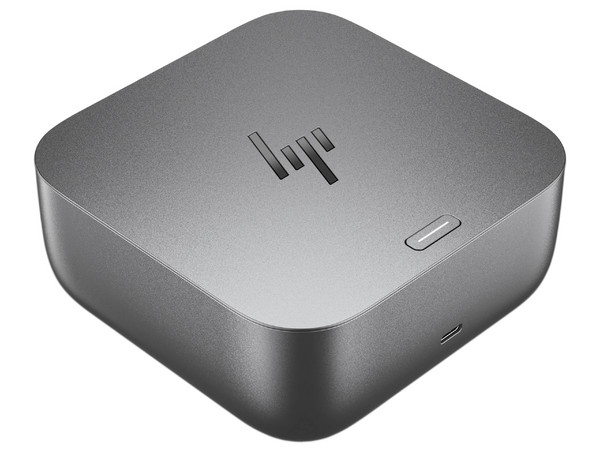 Docking Station HP 9X472UT Thunderbolt 4 USB Tipo C a HDMI, DisplayPort, USB Tipo A, RJ-45 y USB Tipo C, 100W, Color Negro.