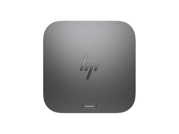 Docking Station HP 9X472UT Thunderbolt 4 USB Tipo C a HDMI, DisplayPort, USB Tipo A, RJ-45 y USB Tipo C, 100W, Color Gris.