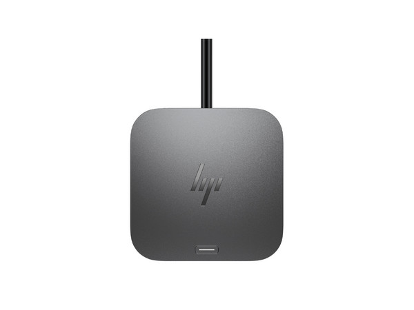 Docking Station HP 9X481UT Thunderbolt 4 USB Tipo C a HDMI, DisplayPort, USB Tipo A, RJ-45 y USB Tipo C, 180W, Color Gris.