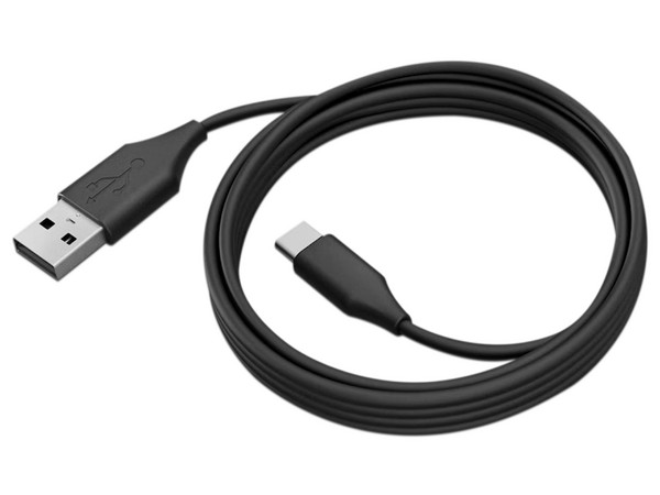 Cable Jabra de USB 3.0 a USB Tipo C de 2m para Barra de Video PanaCast 50, Color Negro.