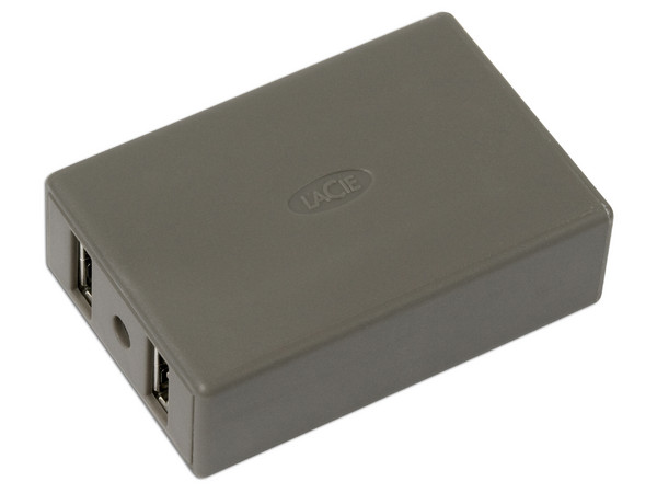 Lacie Core4 Hub USB 2.0 de 4 Puertos (Convierte 1 puerto USB en 4).