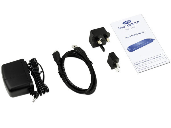 Hub Lacie Hub4 USB 3.0 de 4 Puertos.
