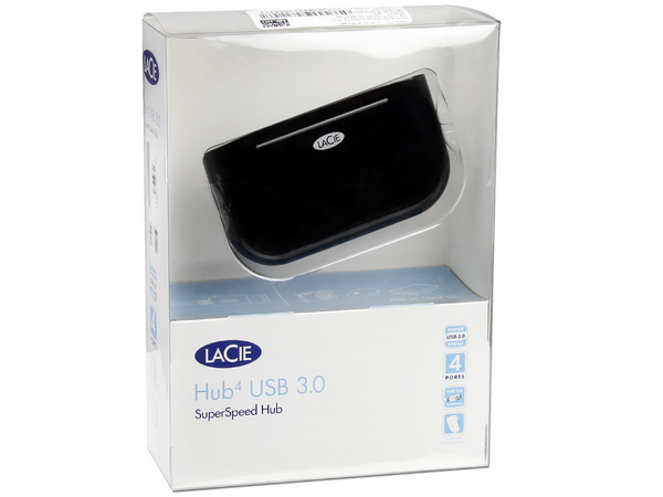 Hub Lacie Hub4 USB 3.0 de 4 Puertos.