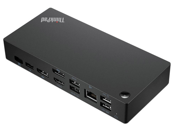 Smart Dock Lenovo ThinkPad 40B10135US, 3 x USB, 2 DisplayPorts, HDMI. USB Tipo C. Color Negro.