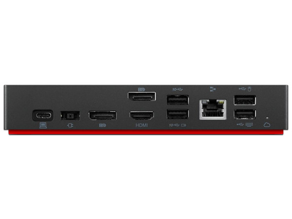 Smart Dock Lenovo ThinkPad 40B10135US, 3 x USB, 2 DisplayPorts, HDMI. USB Tipo C. Color Negro.