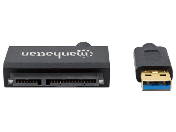 Cable Adaptador Manhattan USB 3.0 a SATA III para Disco Duro de 2.5