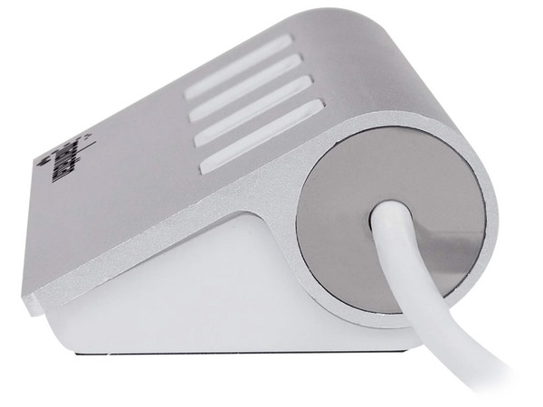 Adaptador Concentrador Hub USB 3.0 Super Speed para Laptop de 4 Puertos Salidas. Color Blanco.