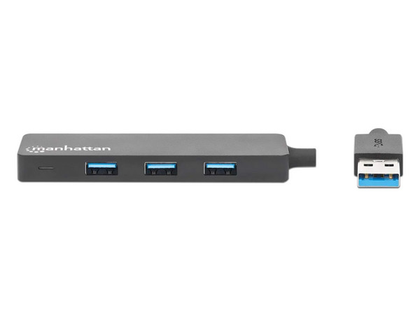 Hub USB Manhattan 164900 de 4 Puertos.