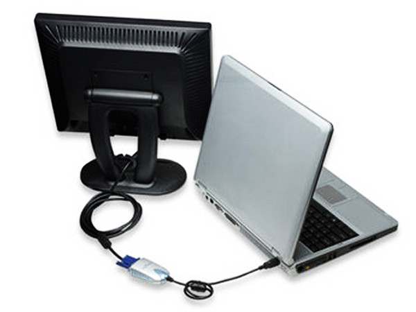 Convertidor USB 2.0 a VGA (Soporta resoluciones de hasta 1600 x 1200)
