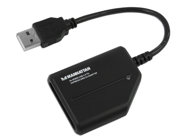 Manhattan Adaptador USB 2.0 a ExpressCard/34
