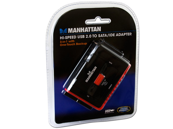 Adaptador Manhattan USB 2.0 a SATA/ IDE