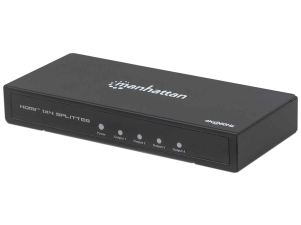 Video Splitter HDMI Manhattan, 4K de 4 puertos.