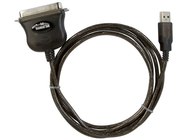 Manhattan Convertidor de USB a Paralelo para Impresora, 1.8m