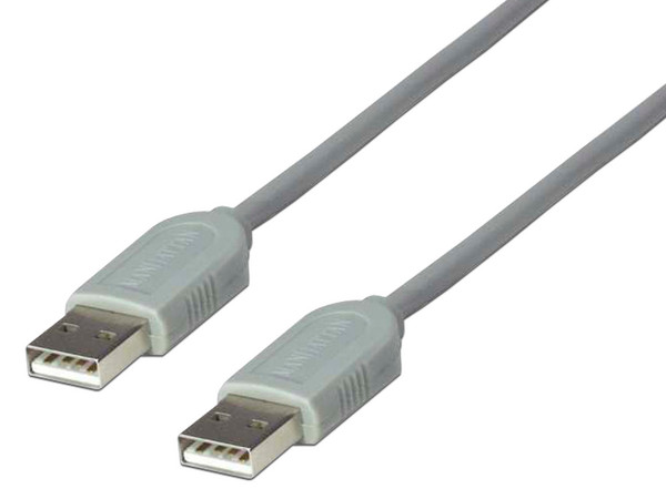 Cable USB 2.0 Tipo A (M-M), 1.8m.