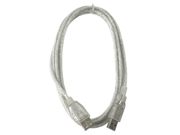 Extensión de cable USB 2.0, 1.8m, entrada A(m) A(h)