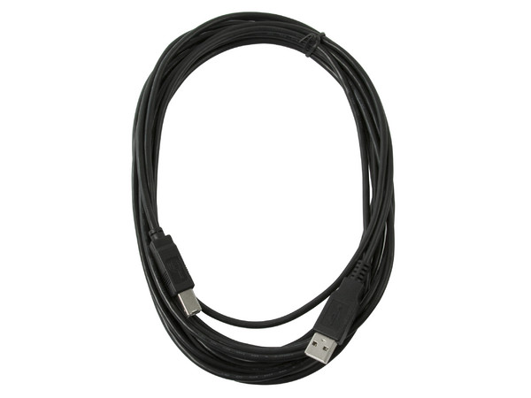 Cable de Alta Velocidad USB 2.0 A macho/ B macho, Negro, 4.5m
