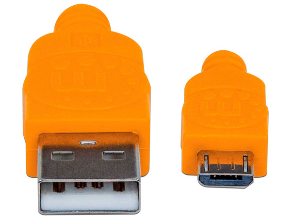Cable Manhattan USB 2.0 Tipo A macho/Micro B macho de 1.0 Mts.